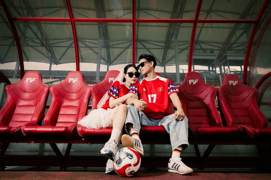 Football fans connecting over their love for the game
