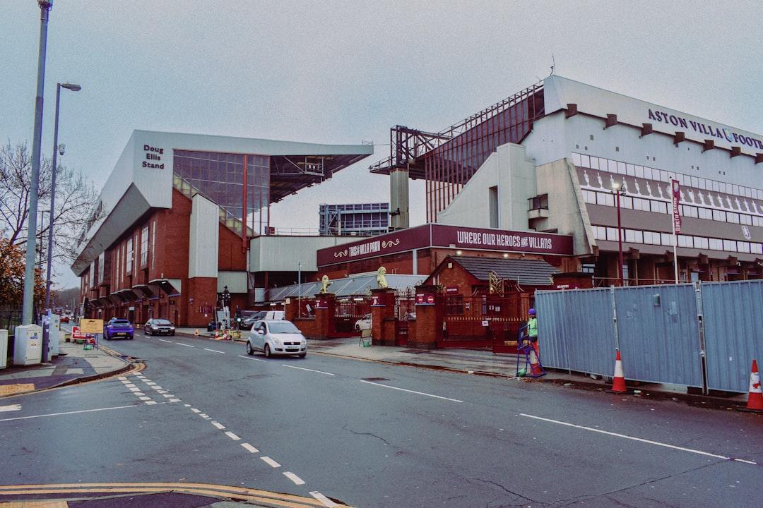 Aston Villa Football Club stadium exterior
